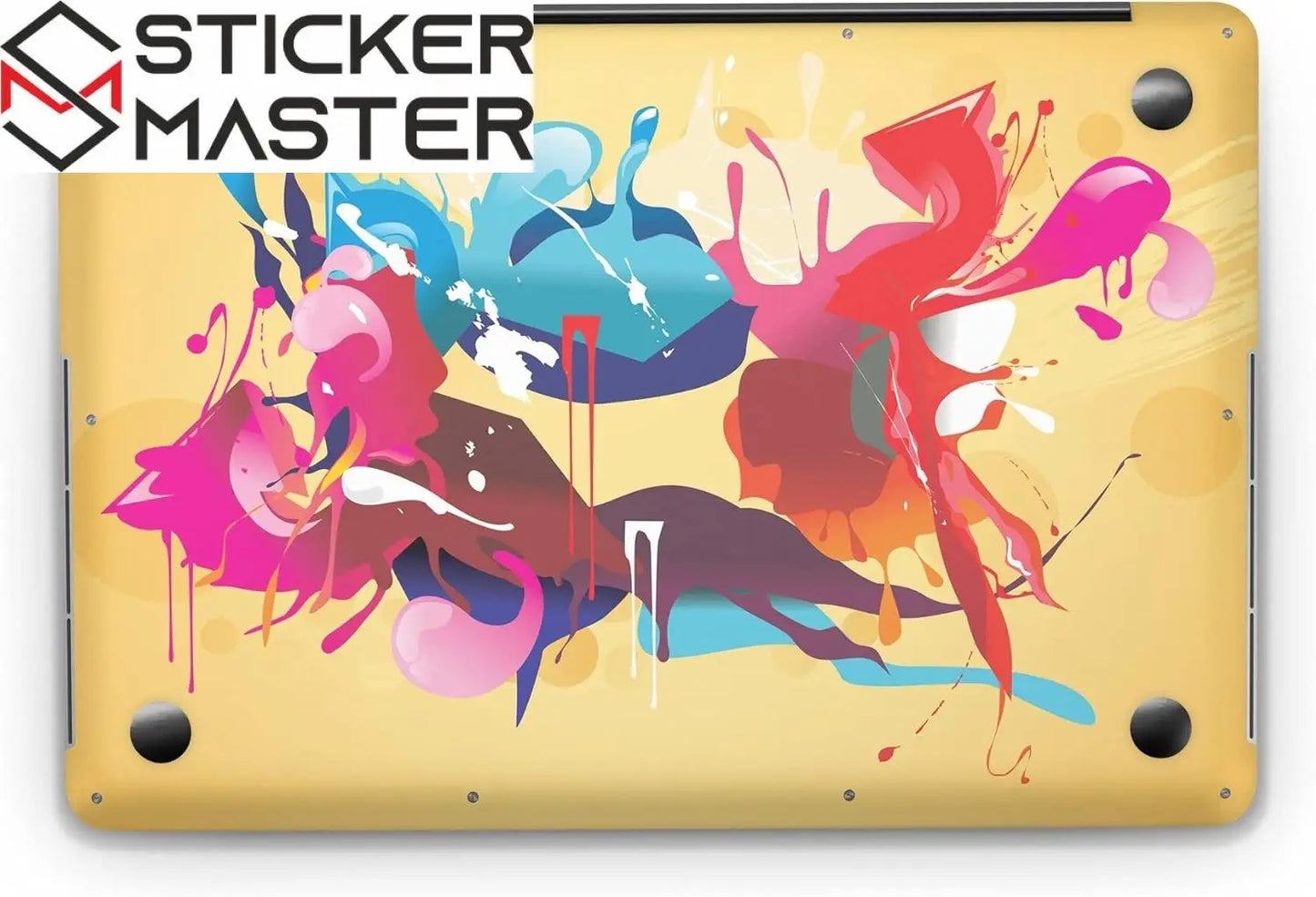 Sticker Master Color Design Evrensel Sticker Dizüstü Bilgisayar Vinil Sticker Decal 12" 13" 13.3" 14" 15" 15.4" 15.6 inç Dizüstü Bilgisayar Çıkartma Koruyucu Macbook Asus Acer Hp Lenovo Huawei Dell İçin - Sticker Master