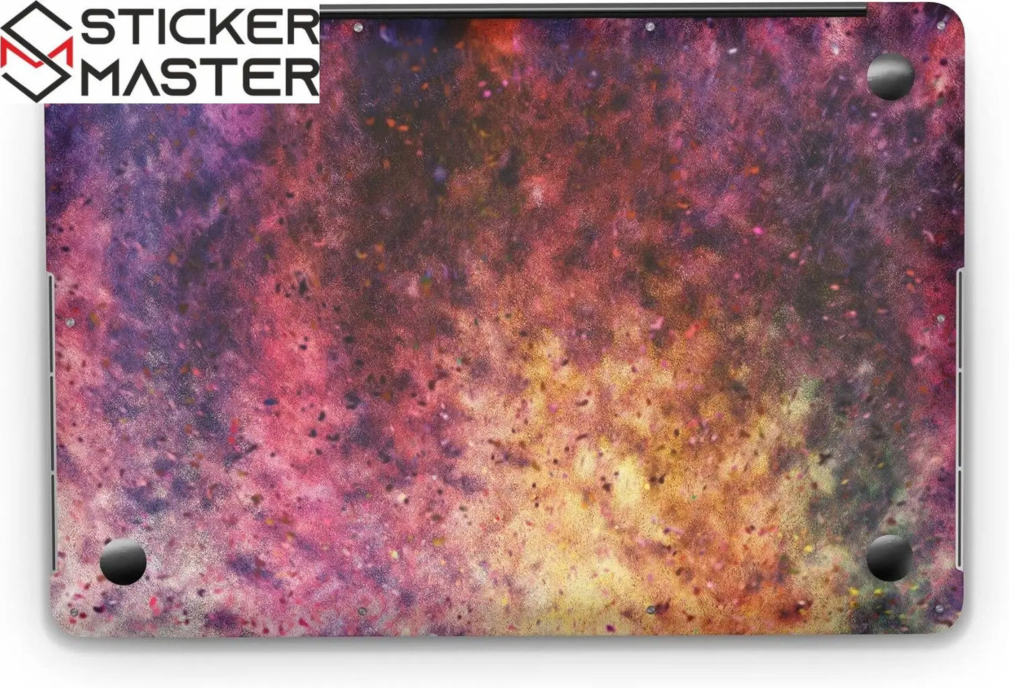 Sticker Master Colorful Dust 8 Evrensel Sticker Dizüstü Bilgisayar Vinil Sticker Decal 12" 13" 13.3" 14" 15" 15.4" 15.6 inç Dizüstü Bilgisayar Çıkartma Koruyucu Macbook Asus Acer Hp Lenovo Huawei Dell İçin - Sticker Master