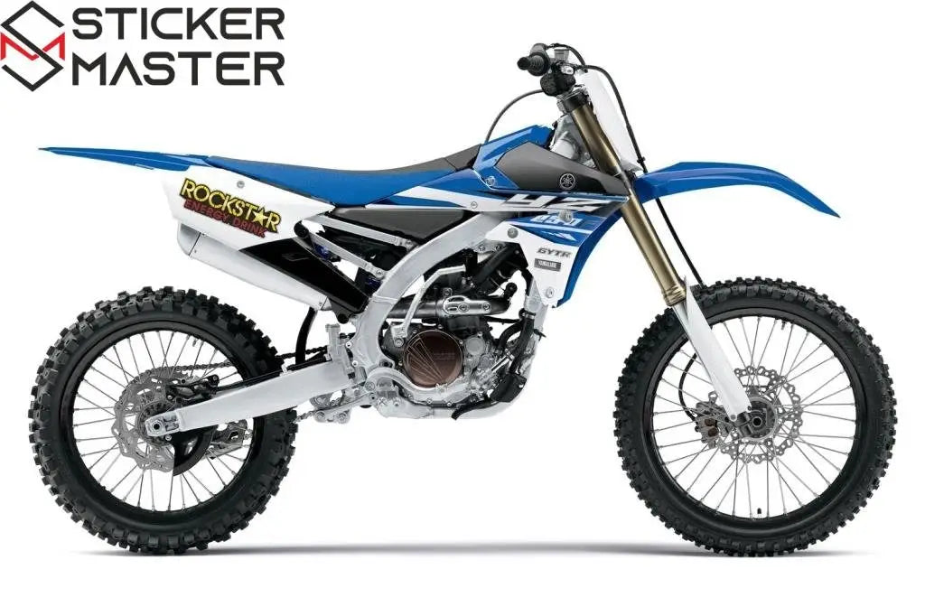 Sticker Master Rockstar Motor, Kask, Laptop, Araba, Oto Araç İçin Dayanıklı Etiket Decal