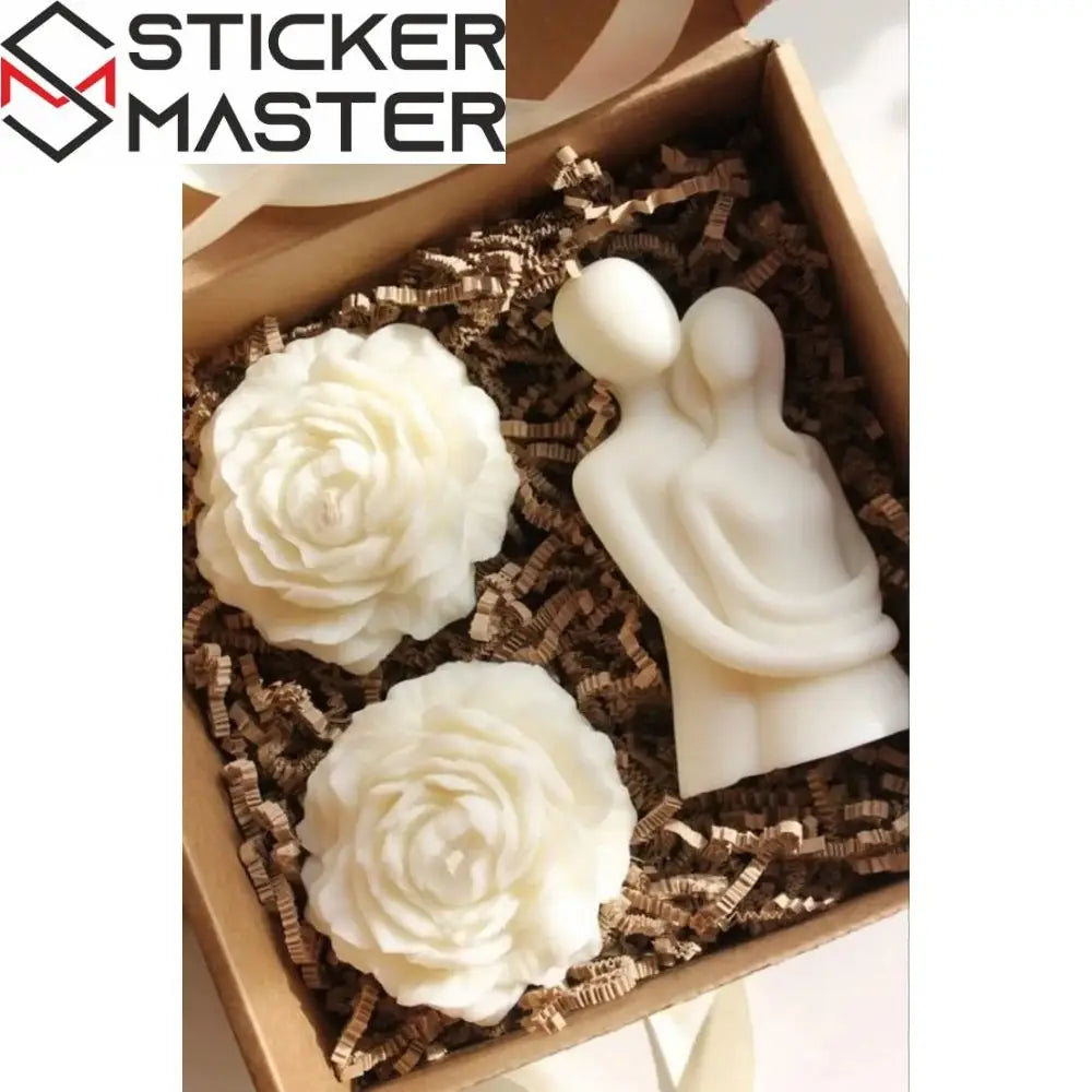 Sticker Master Home Kokulu Sarılan Sevgili Mum