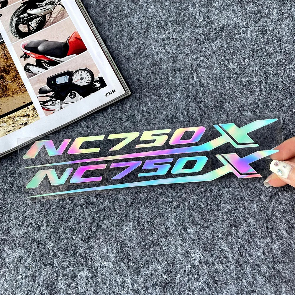 Sticker Master Honda NC750X Sticker Seti – Su Geçirmez Motosiklet Etiketi (2014-2022 Uyumlu)