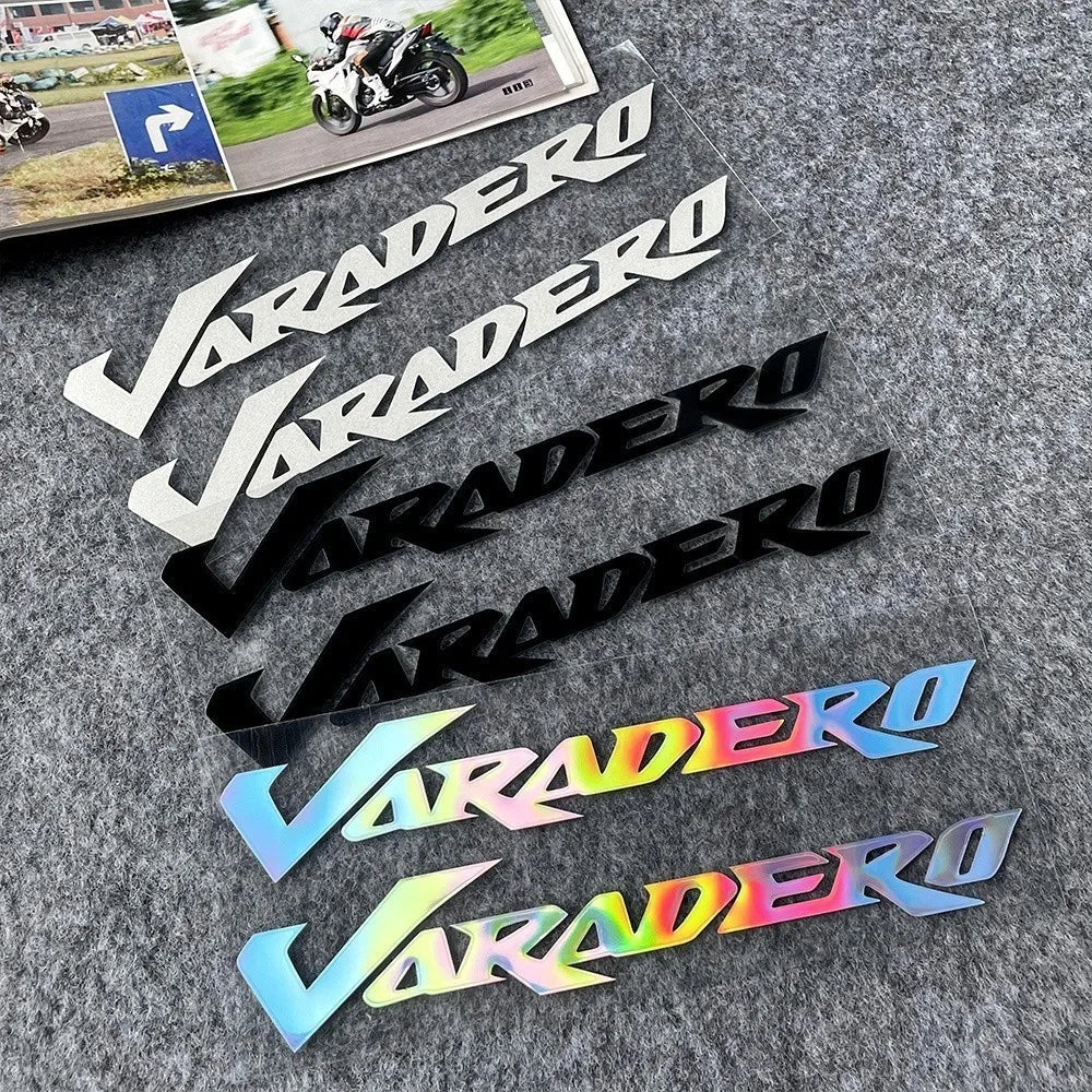 Sticker Master Honda Varadero XL125 XL1000 Sticker Seti – Kask, Gövde, Cam Uyumlu Etiket Takımı