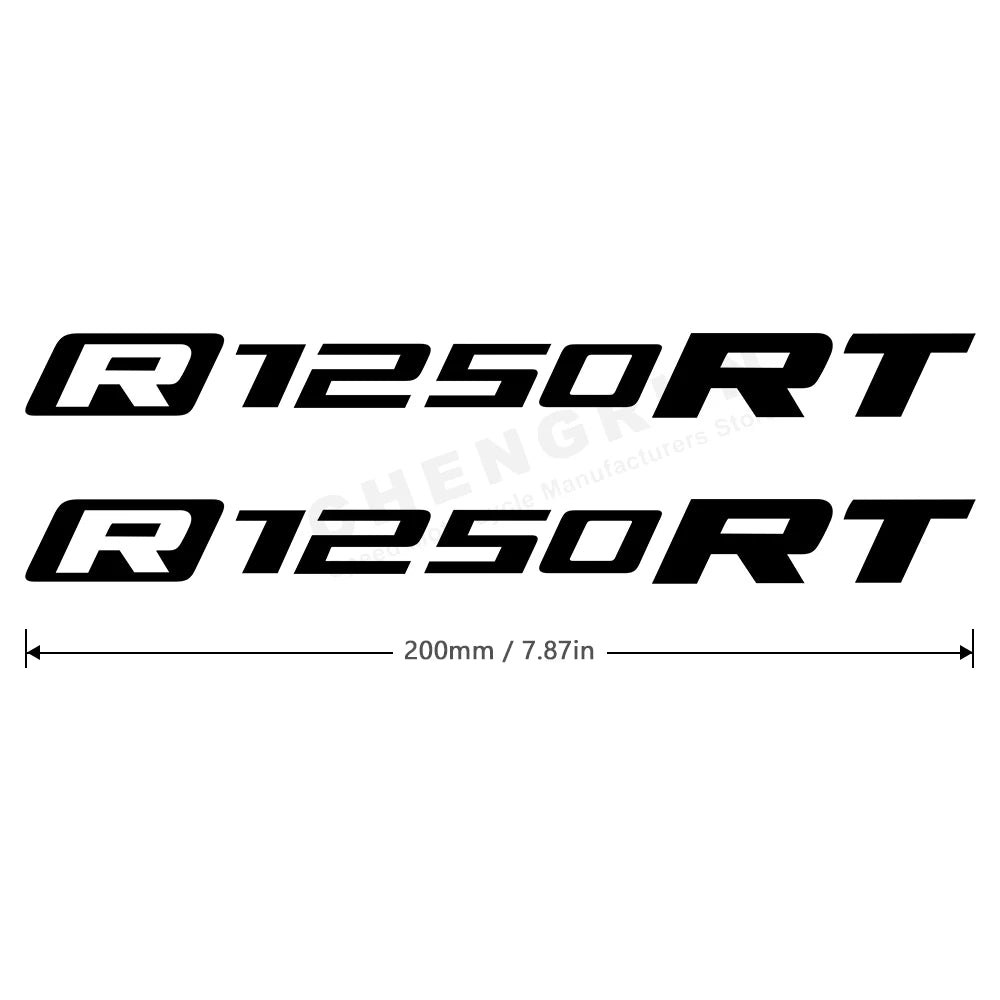 Sticker Master BMW R1250RT Gövde Sticker Seti – Su Geçirmez Sportif Tasarım (2019-2024)