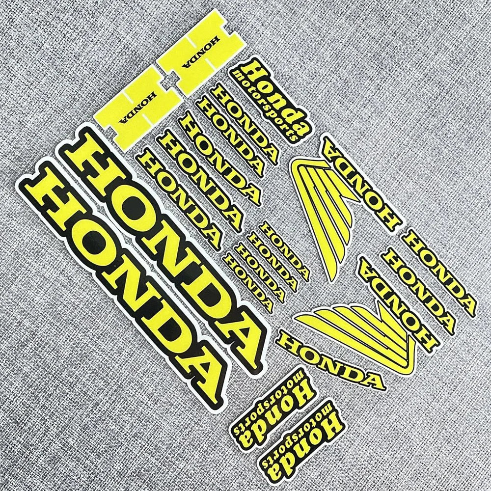 Honda Logo Motosiklet Sticker Seti | Sticker Master - Sticker Master