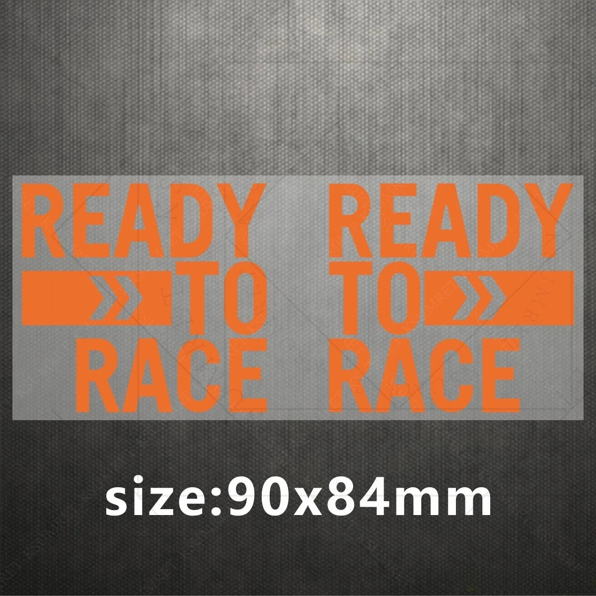 Ready To Race Ktm Çıkartma 2’li Set – Çok Renkli | Sticker Master