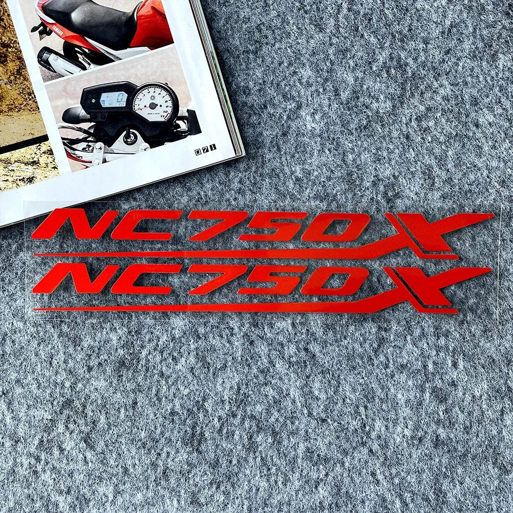 Sticker Master Honda NC750X Sticker Seti – Su Geçirmez Motosiklet Etiketi (2014-2022 Uyumlu)