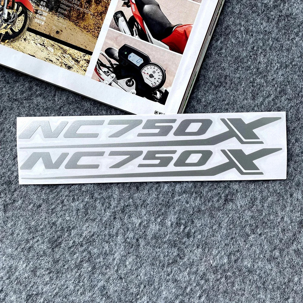 Sticker Master Honda NC750X Sticker Seti – Su Geçirmez Motosiklet Etiketi (2014-2022 Uyumlu)