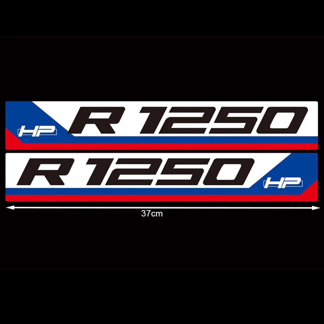 Sticker Master BMW R1250R GS RT ADV Motosiklet Sticker Seti – Kutu, Cam, Gövde ve Kask Uyumlu