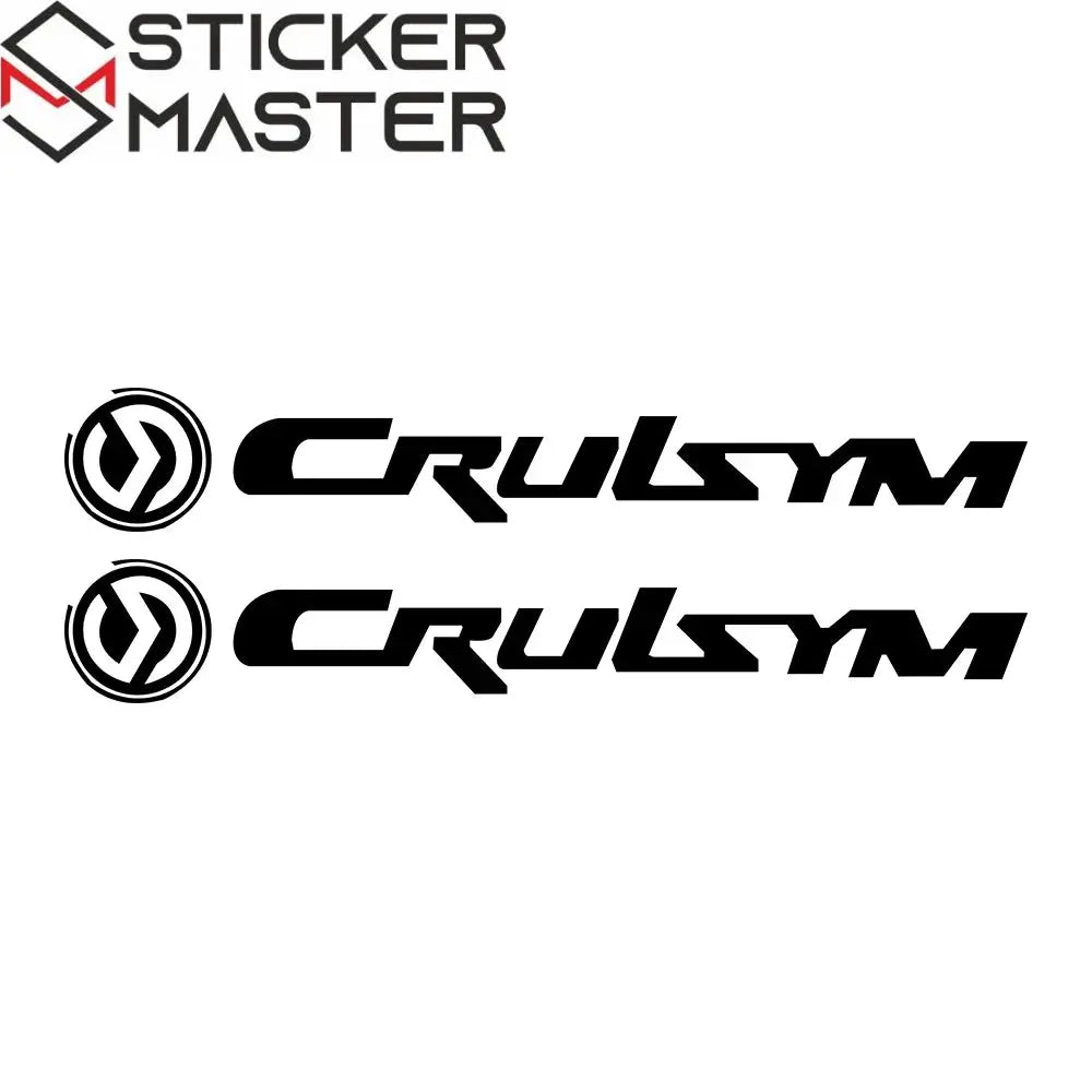 Sticker Master Motosiklet Çıkartmaları Sym Cruisym (125 / 150 / 250 / 300) Aksesuarları (2018-2024) için Su Geçirmez Çıkartmalar - Sticker Master