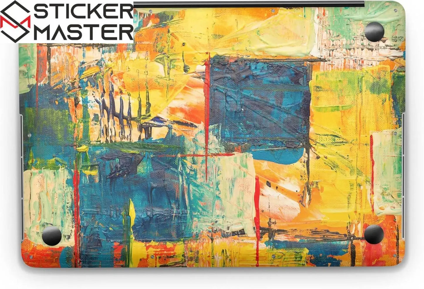 Sticker Master Abstract Expressionism Evrensel Sticker Dizüstü Bilgisayar Vinil Sticker Decal 12" 13" 13.3" 14" 15" 15.4" 15.6 inç Dizüstü Bilgisayar Çıkartma Koruyucu Macbook Asus Acer Hp Lenovo Huawei Dell İçin - Sticker Master