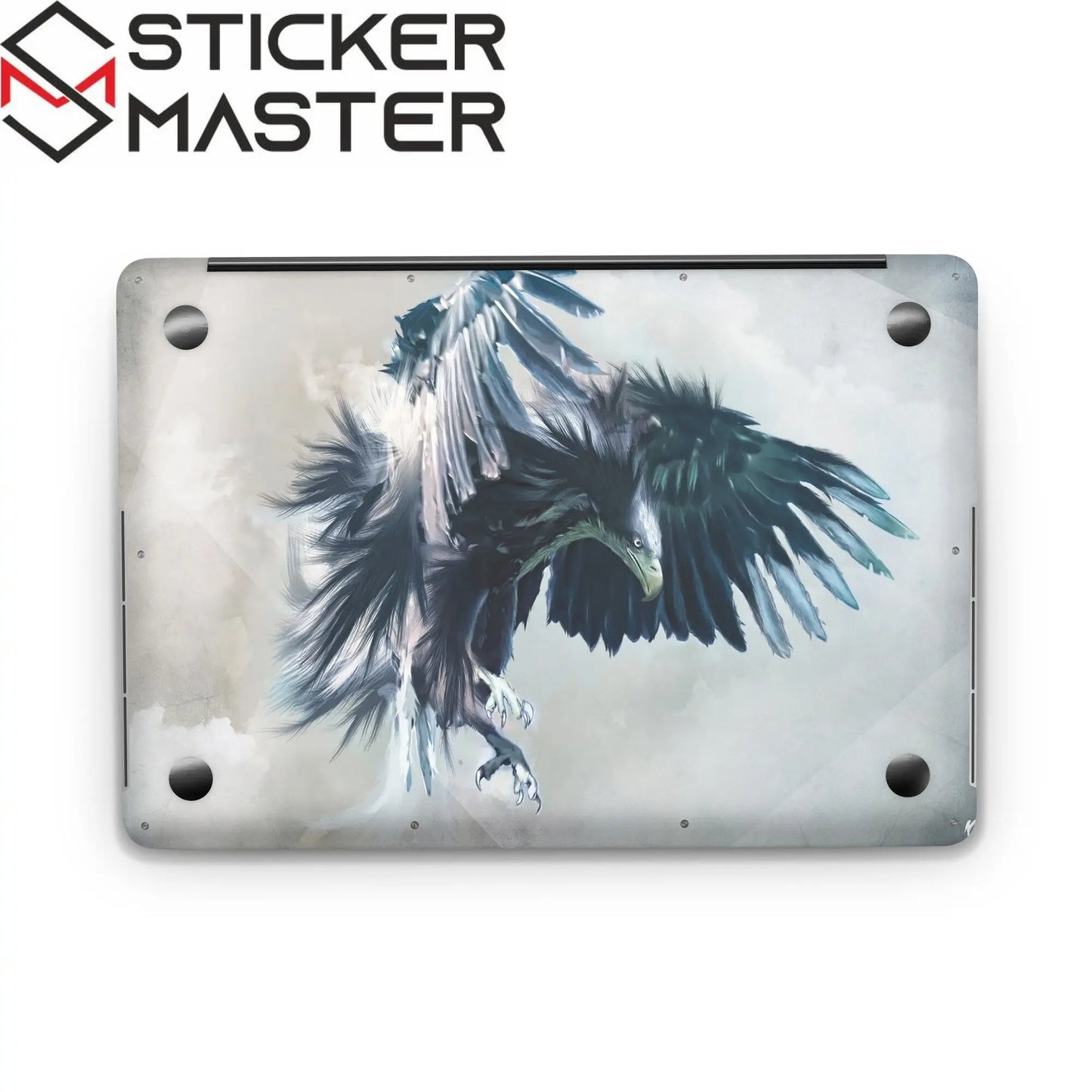 Sticker Master Eagle Evrensel Sticker Dizüstü Bilgisayar Vinil Sticker Decal 12" 13" 13.3" 14" 15" 15.4" 15.6 inç Dizüstü Bilgisayar Çıkartma Koruyucu Macbook Asus Acer Hp Lenovo Huawei Dell İçin - Sticker Master