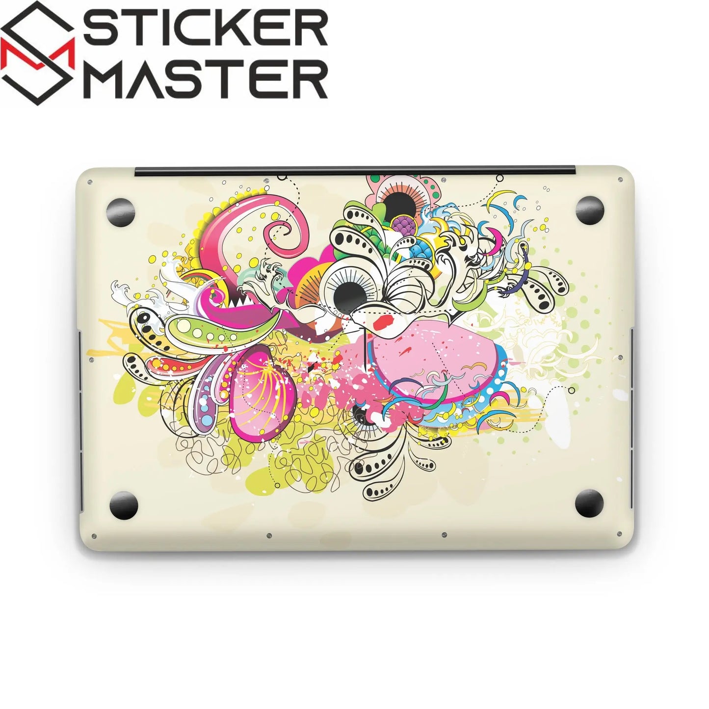 Sticker Master Fashion Design Evrensel Sticker Dizüstü Bilgisayar Vinil Sticker Decal 12" 13" 13.3" 14" 15" 15.4" 15.6 inç Dizüstü Bilgisayar Çıkartma Koruyucu Macbook Asus Acer Hp Lenovo Huawei Dell İçin - Sticker Master