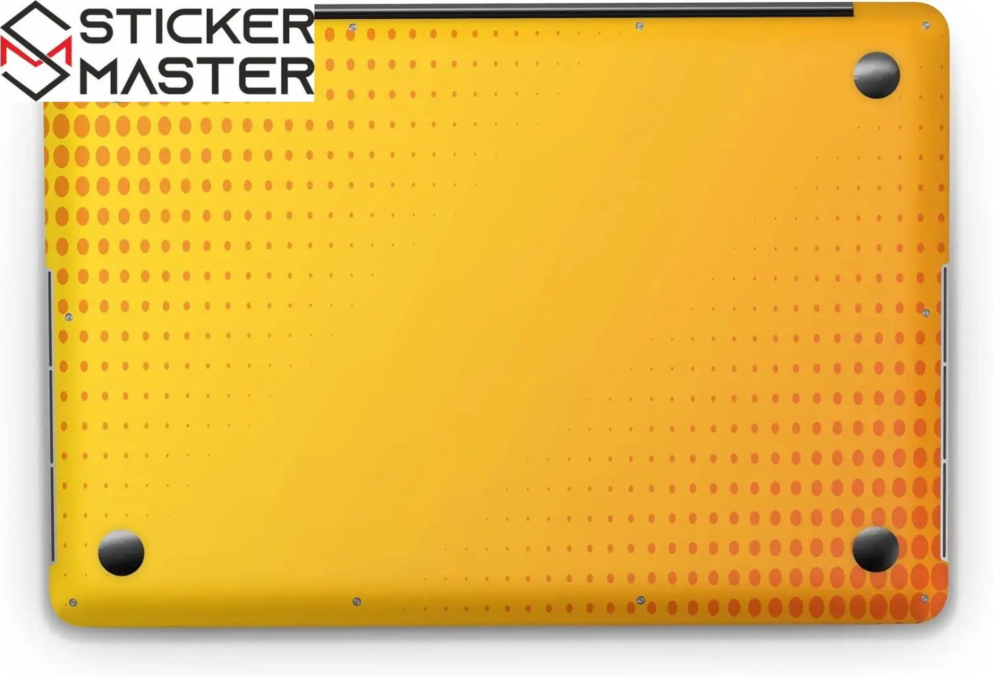 Sticker Master Stylish Set Yellow Evrensel Sticker Dizüstü Bilgisayar Vinil Sticker Decal 12" 13" 13.3" 14" 15" 15.4" 15.6 inç Dizüstü Bilgisayar Çıkartma Koruyucu Macbook Asus Acer Hp Lenovo Huawei Dell İçin - Sticker Master