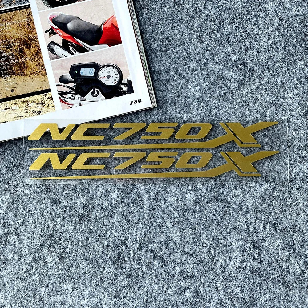 Sticker Master Honda NC750X Sticker Seti – Su Geçirmez Motosiklet Etiketi (2014-2022 Uyumlu)