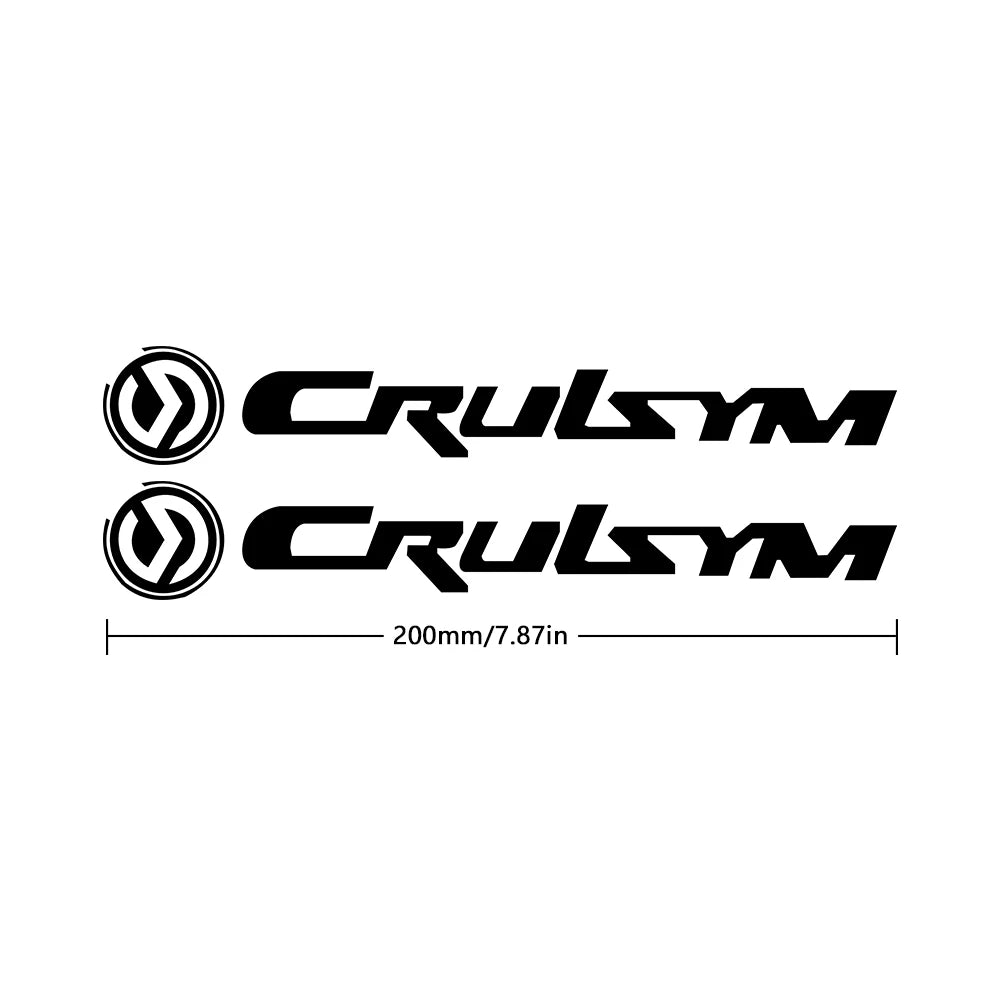 Sticker Master Motosiklet Çıkartmaları Sym Cruisym (125 / 150 / 250 / 300) Aksesuarları (2018-2024) için Su Geçirmez Çıkartmalar