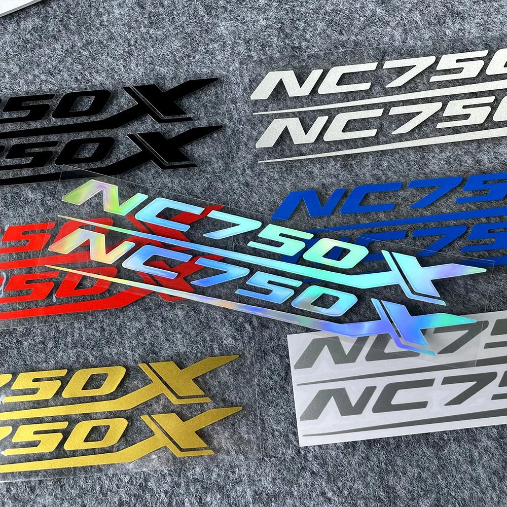 Sticker Master Honda NC750X Sticker Seti – Su Geçirmez Motosiklet Etiketi (2014-2022 Uyumlu)