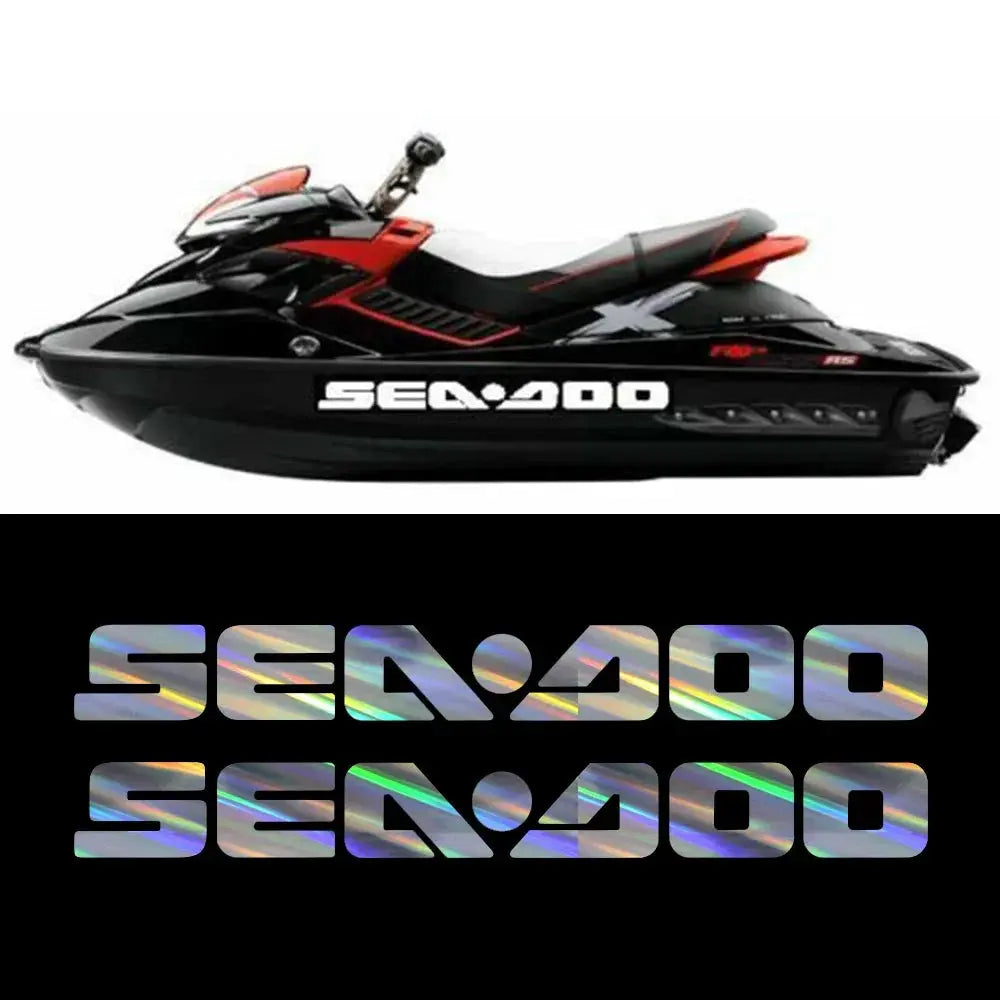 Sticker Master Sea-Doo Logo Sticker Seti Çıkartma Etiket - Sticker Master