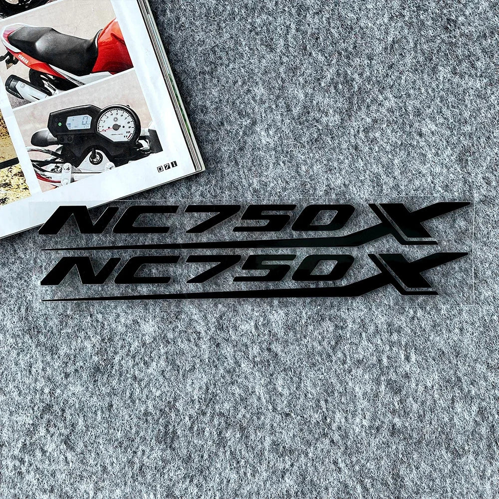 Sticker Master Honda NC750X Sticker Seti – Su Geçirmez Motosiklet Etiketi (2014-2022 Uyumlu)