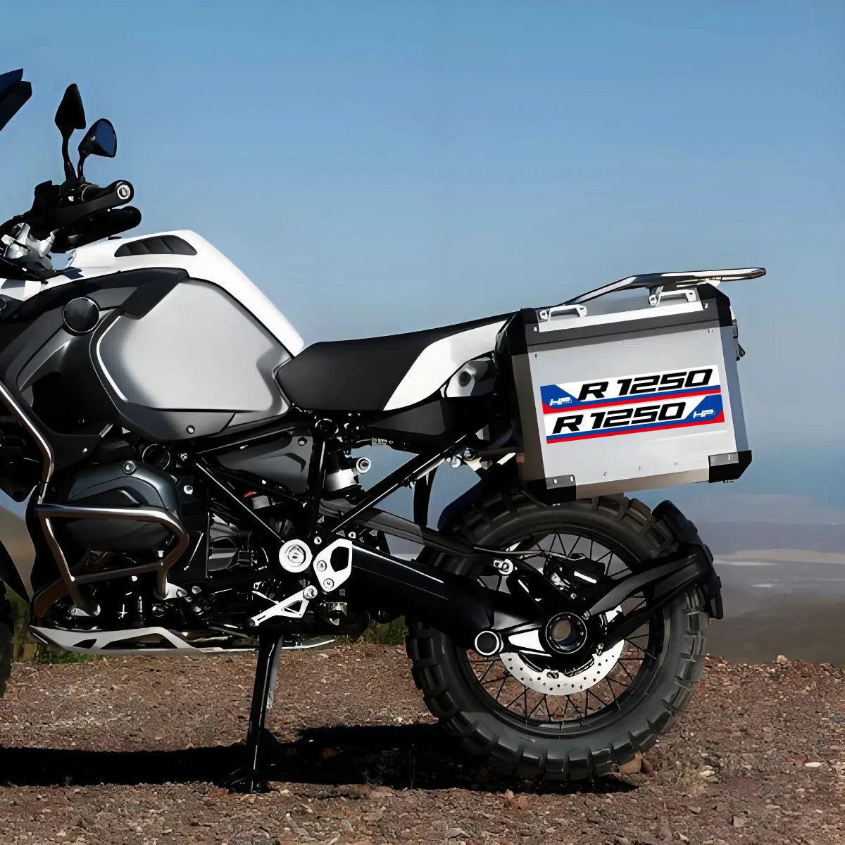 Sticker Master BMW R1250R GS RT ADV Motosiklet Sticker Seti – Kutu, Cam, Gövde ve Kask Uyumlu