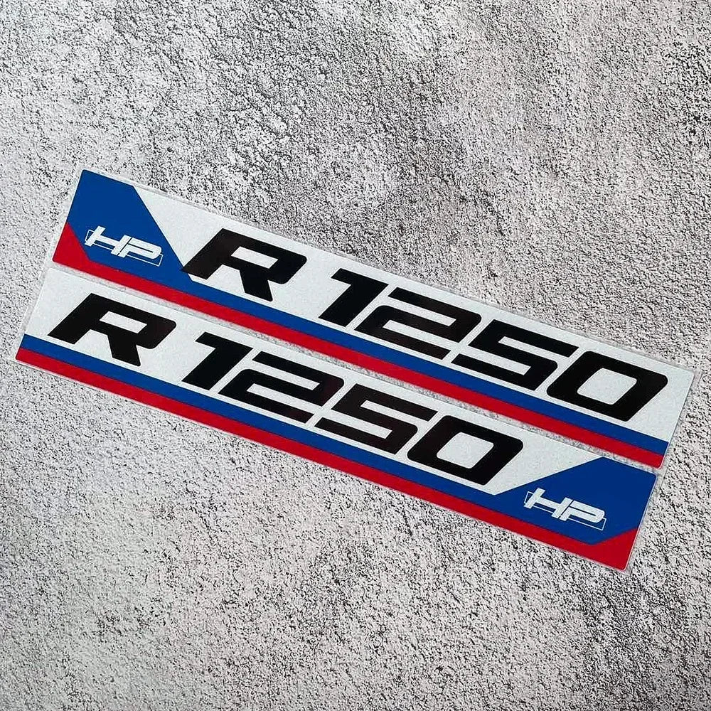 Sticker Master BMW R1250R GS RT ADV Motosiklet Sticker Seti – Kutu, Cam, Gövde ve Kask Uyumlu