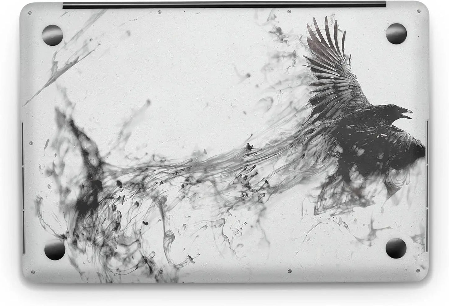 Sticker Master Black Eagle Evrensel Sticker Dizüstü Bilgisayar Vinil Sticker Decal 12" 13" 13.3" 14" 15" 15.4" 15.6 inç Dizüstü Bilgisayar Çıkartma Koruyucu Macbook Asus Acer Hp Lenovo Huawei Dell İçin - Sticker Master