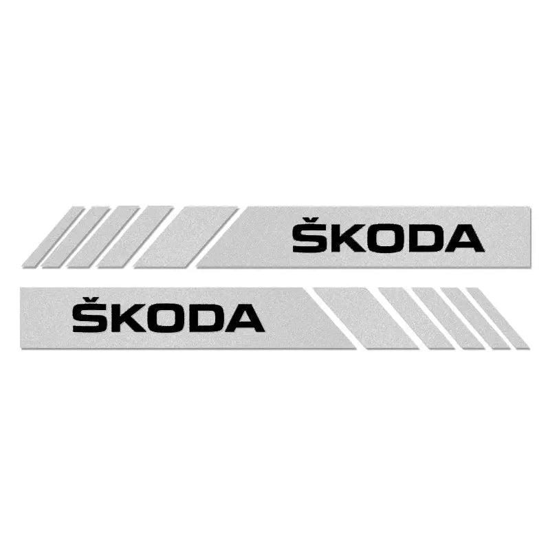 Skoda Sticker Ayna Şerit Seti Çıkartma | Sticker Master - Sticker Master