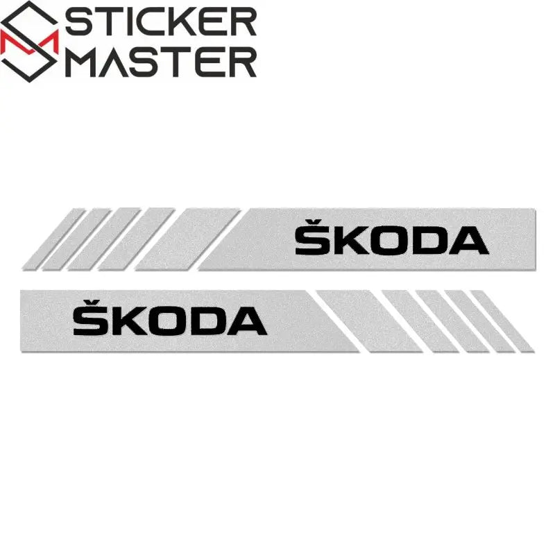 Skoda Sticker Ayna Şerit Seti Çıkartma | Sticker Master - Sticker Master