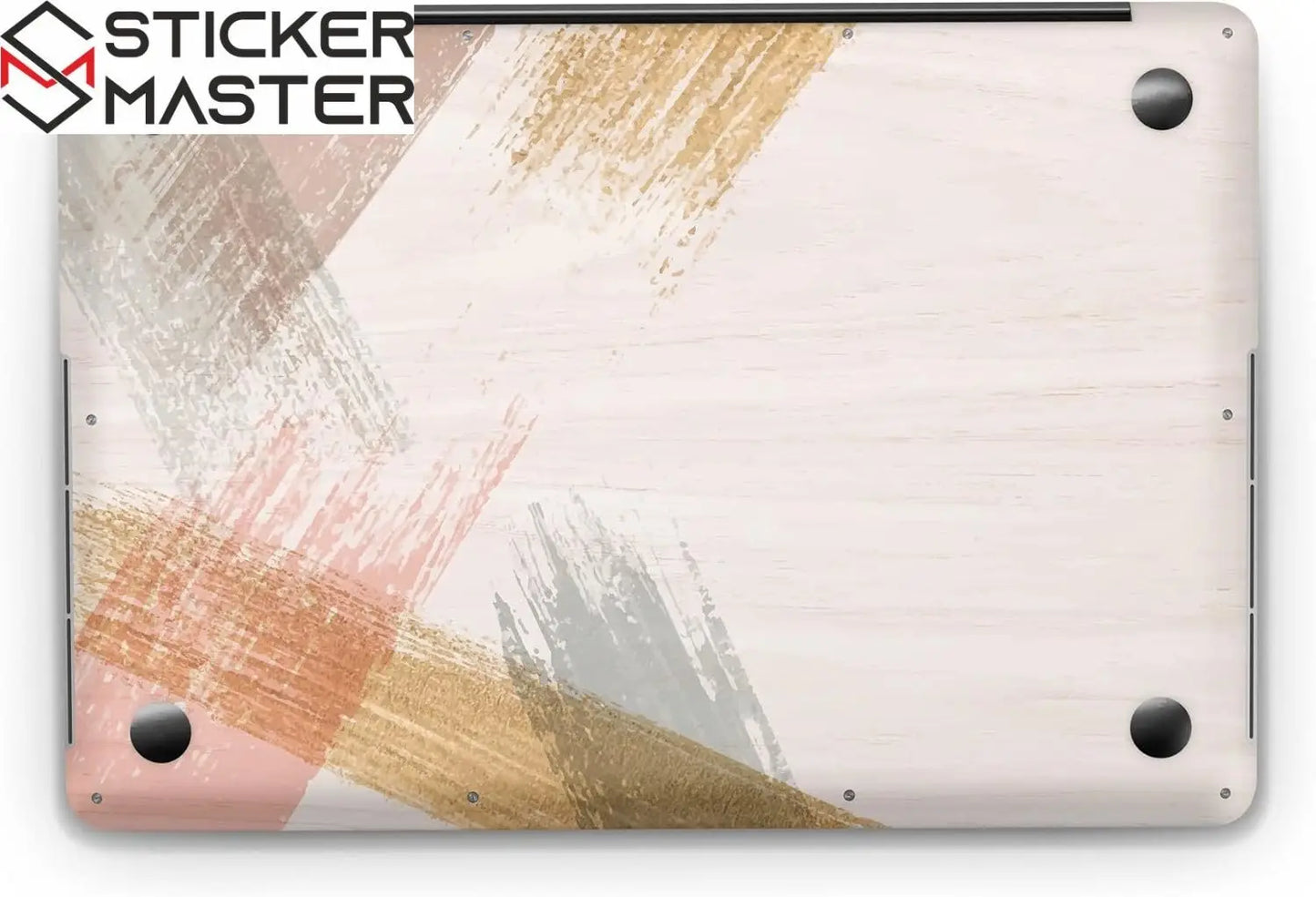 Sticker Master Brush Strokes Background Evrensel Sticker Dizüstü Bilgisayar Vinil Sticker Decal 12" 13" 13.3" 14" 15" 15.4" 15.6 inç Dizüstü Bilgisayar Çıkartma Koruyucu Macbook Asus Acer Hp Lenovo Huawei Dell İçin - Sticker Master