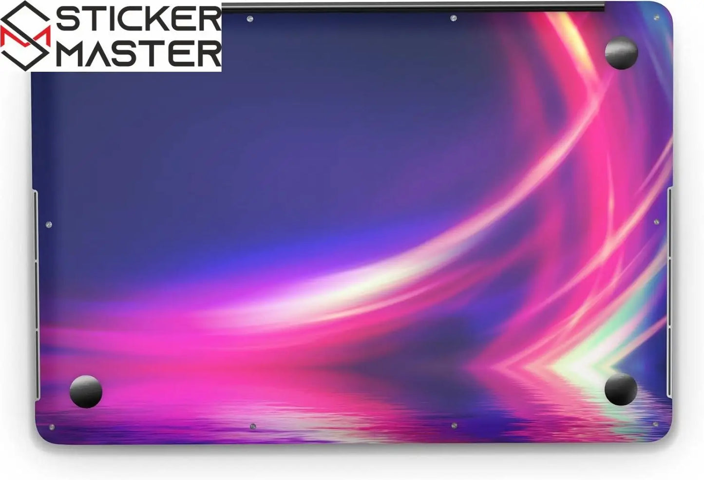 Sticker Master Shiny Futuristic Evrensel Sticker Dizüstü Bilgisayar Vinil Sticker Decal 12" 13" 13.3" 14" 15" 15.4" 15.6 inç Dizüstü Bilgisayar Çıkartma Koruyucu Macbook Asus Acer Hp Lenovo Huawei Dell İçin - Sticker Master