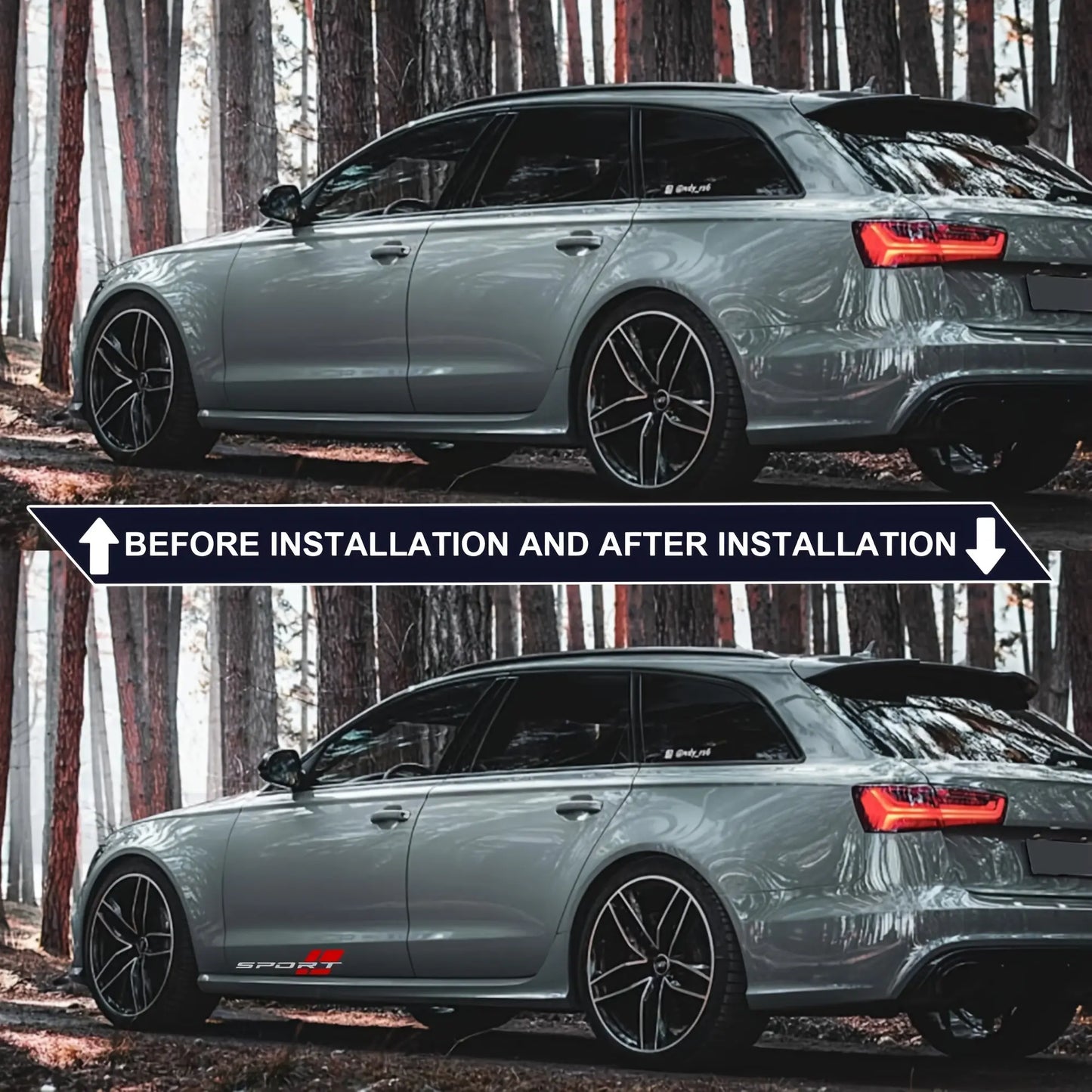 Sport Araba Sticker 2li Set 40.6cm Su Geçirmez | Sticker Master Sticker Master