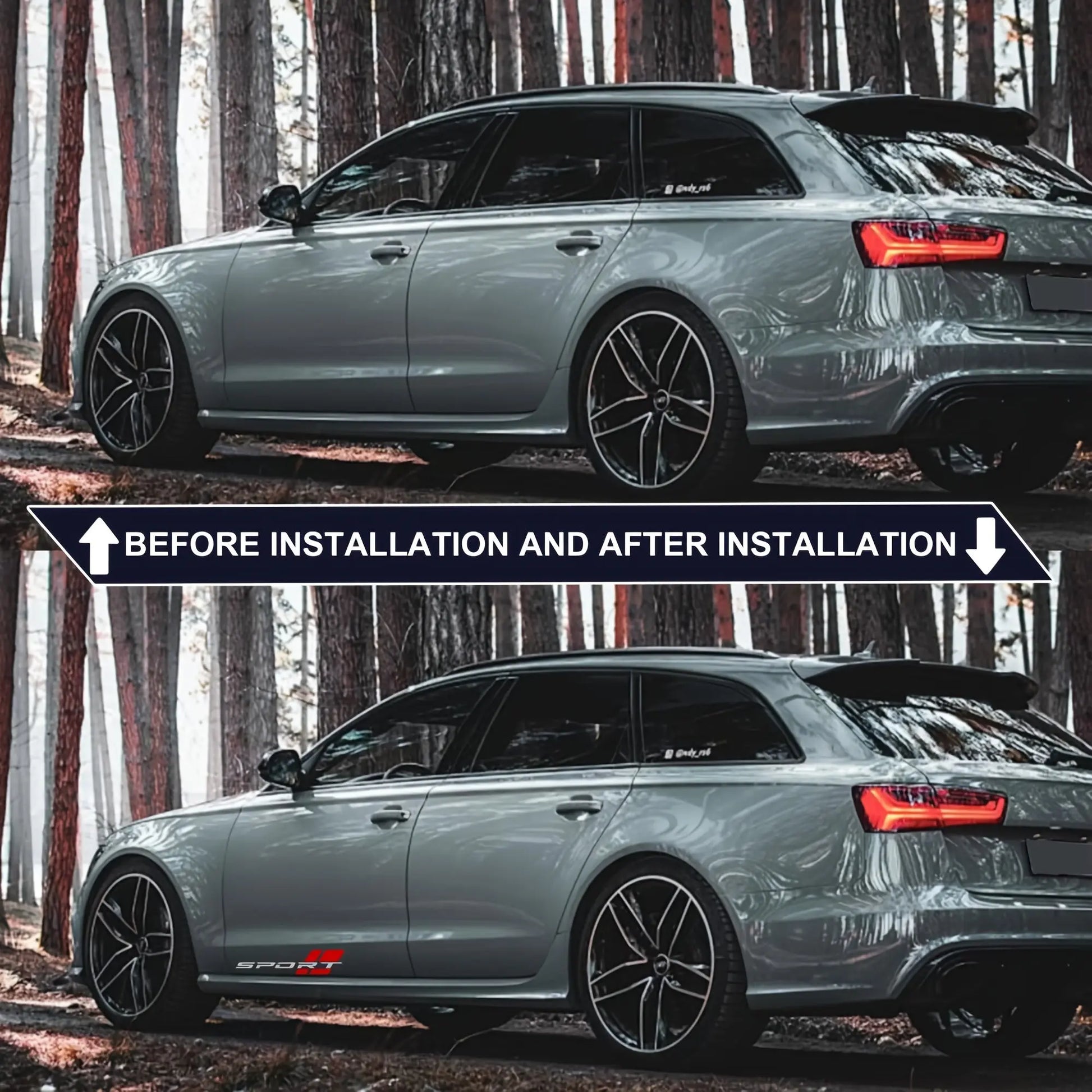 Sport Araba Sticker 2li Set 40.6cm Su Geçirmez | Sticker Master Sticker Master