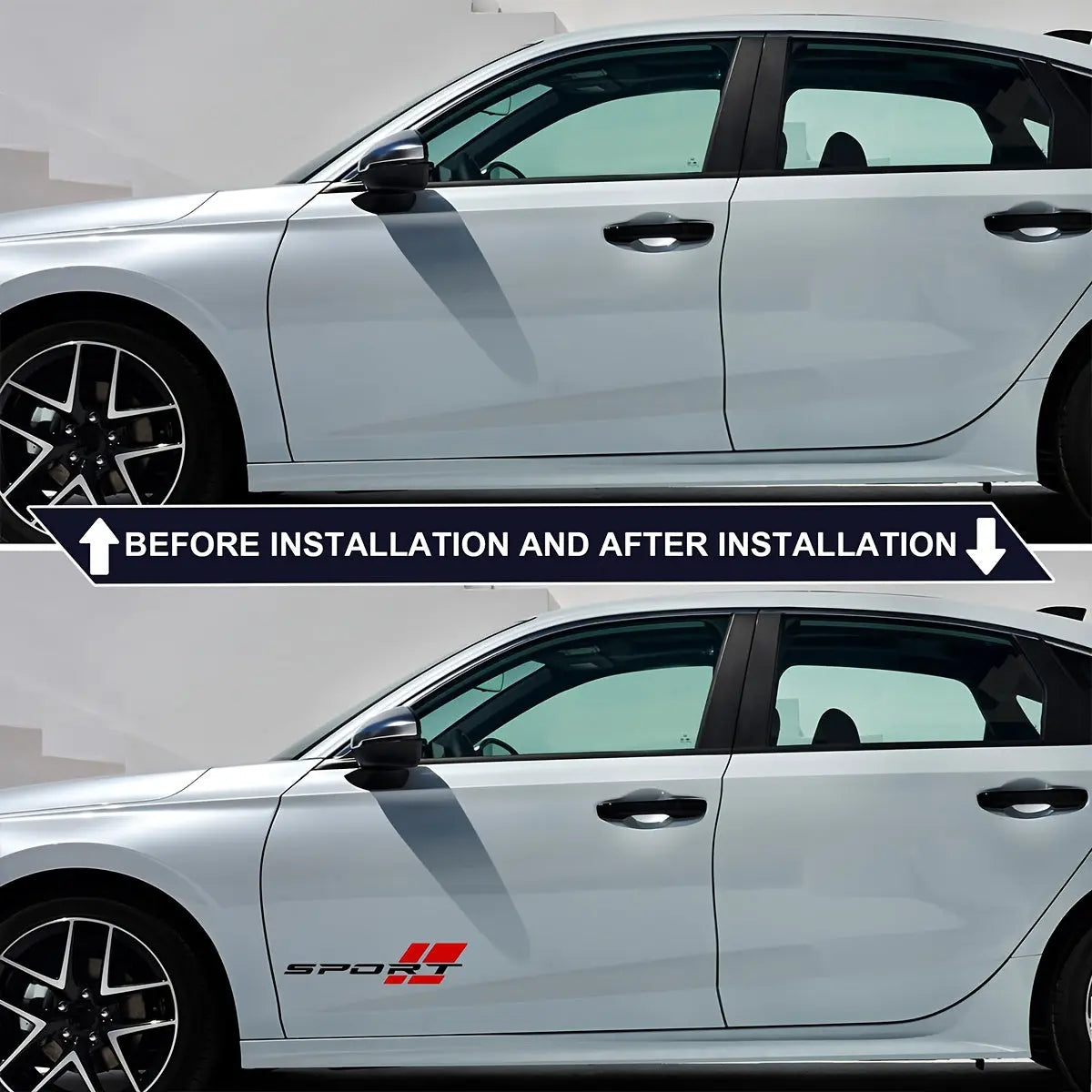 Sport Araba Sticker 2li Set 40.6cm Su Geçirmez | Sticker Master Sticker Master