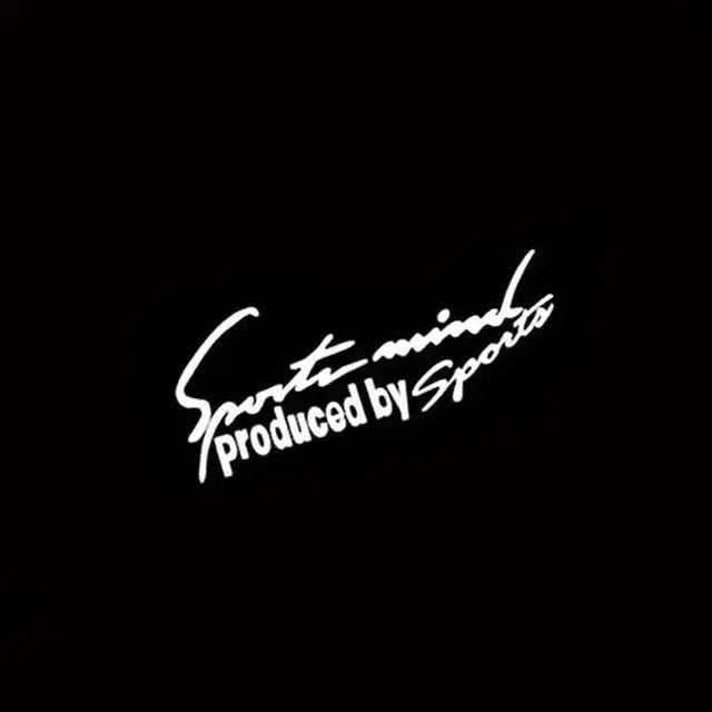 Sticker Master "Sports Mind" Far ve Kapı Sticker 27x8 CM Sticker Master