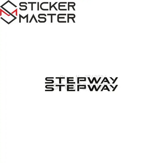 Stepway Sticker Seti Yan Kapı ve Kaput Yazısı | Sticker Master Sticker Master
