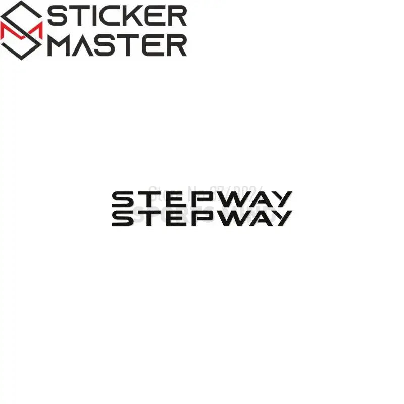 Stepway Sticker Seti Yan Kapı ve Kaput Yazısı | Sticker Master Sticker Master