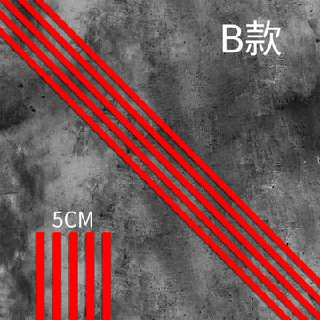 Sticker Master 50 Cm Çizgi Motor Sticker (Yakıt Deposu, Gövde, Kask) Sticker Master