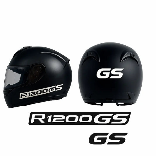Sticker Master BMW GS Kask Sticker Etiket – R1200GS ve GS Yazılı 2 Parça Kask Seti Sticker Master