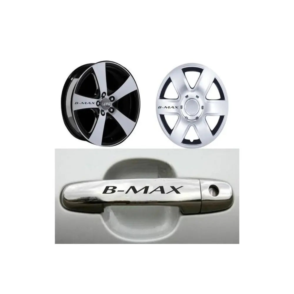 Ford Bmax Kapı Kolu Ve Jant Sticker - 10 Adet Sticker Master
