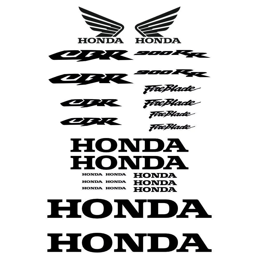 Sticker Master Honda Cbr 900RR Komple Sticker Set Motor Çıkartma Etiket Sticker Master