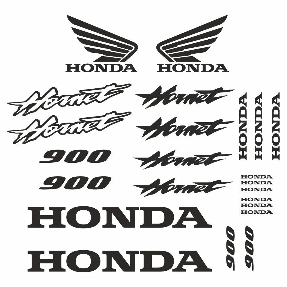 Sticker Master Honda Hornet 900 Sticker Set Komple Sticker Set Motor Çıkartma Etiket Sticker Master