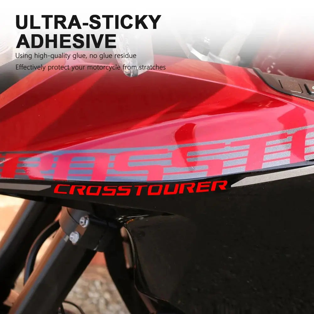 Sticker Master Honda VFR1200X CROSSTOURER Gövde Sticker Seti – Su Geçirmez Sportif Tasarım (2012-2020) - Sticker Master
