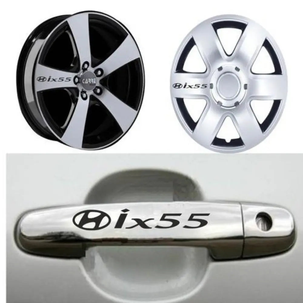 Sticker Master Hyundai ix55 Kapı Kolu ve Jant Sticker Seti – 10 Adet Sticker Master