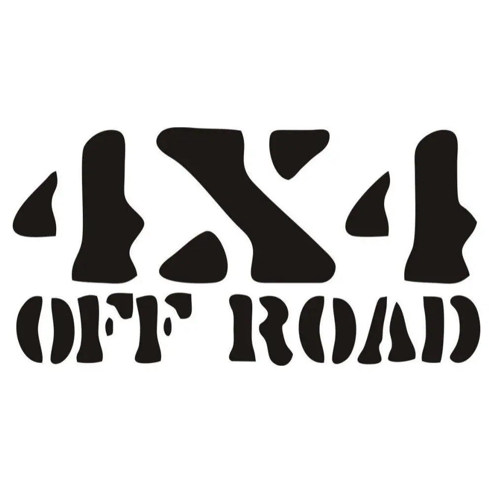 Sticker Master Jeep (4x4 Off Road) Sticker Motor, Kask, Laptop, Araba, Oto Araç İçin Dayanıklı Etiket Decal 20 Cm Sticker Master