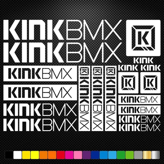 Sticker Master KINK Bmx Bisiklet Sticker Set Etiket