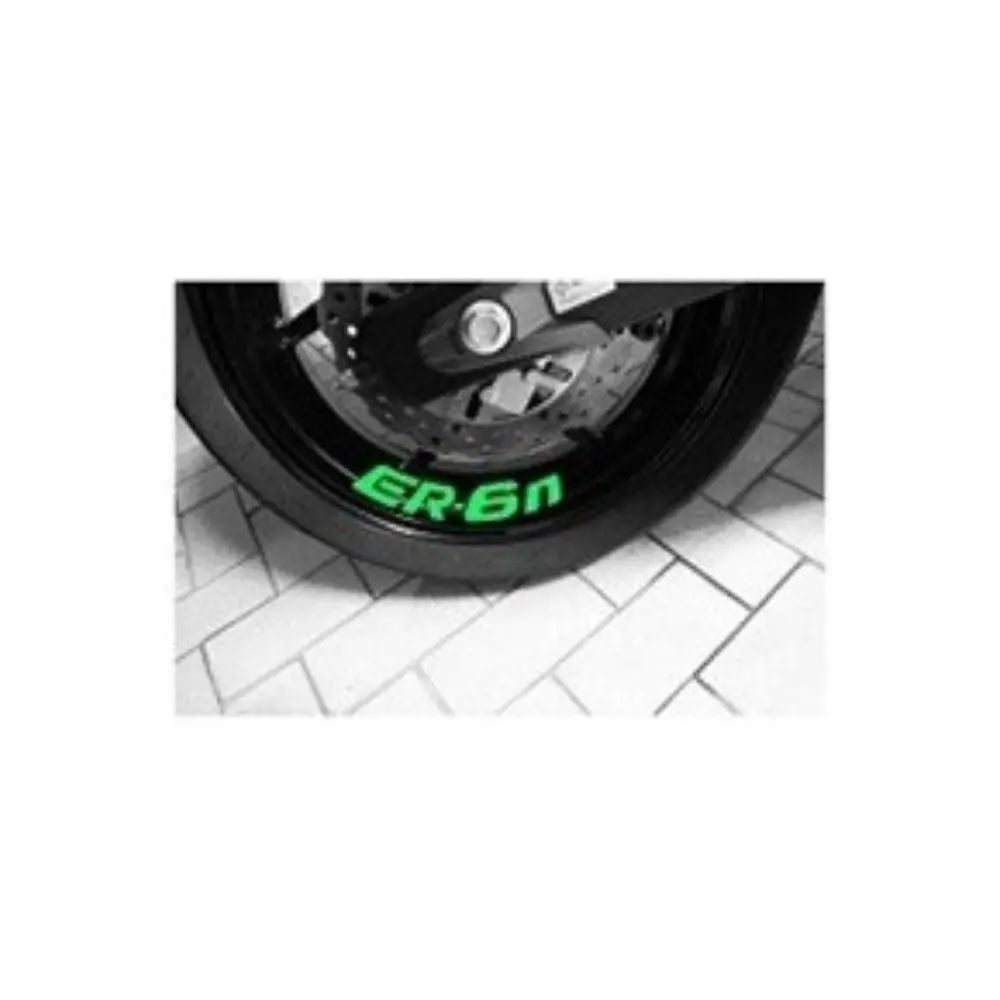 Sticker Master Kawasaki Er6n Jant İçi Sticker Etiket Çıkartma - 8 Adet Sticker Master