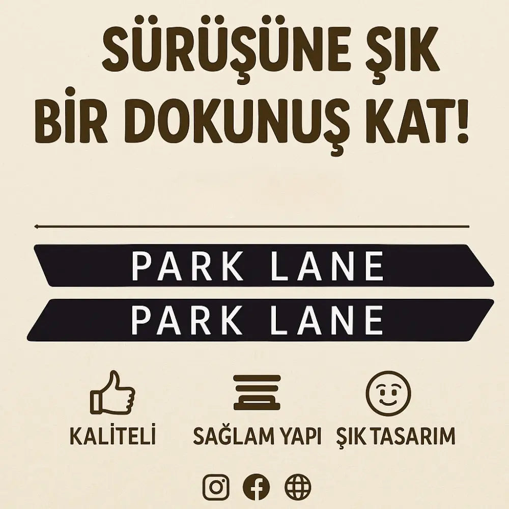 Sticker Master Mini R50 / R52 Park Lane Scuttle Sticker – Özel Seri Etiket Değişimi (2 Adet) Sticker Master