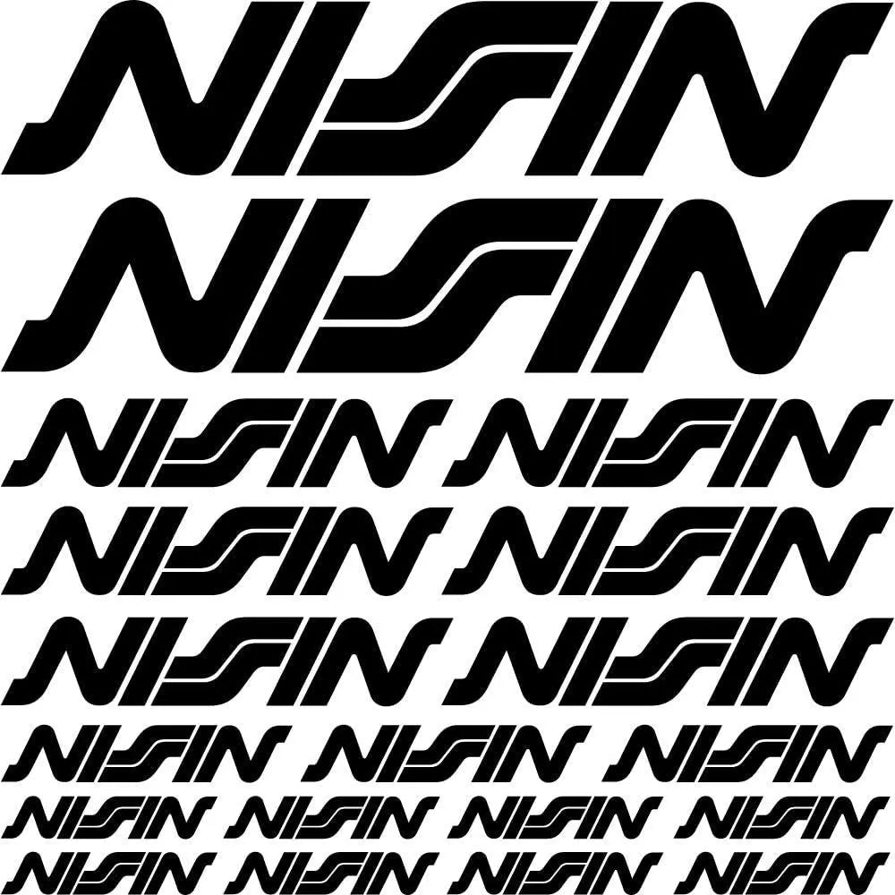 Sticker Master Nissin Sponsor Set Oto Motor Araba Sticker Sticker Master