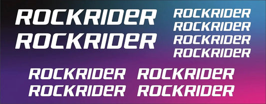 Sticker Master Rockrider Bisiklet Sticker Set Etiket