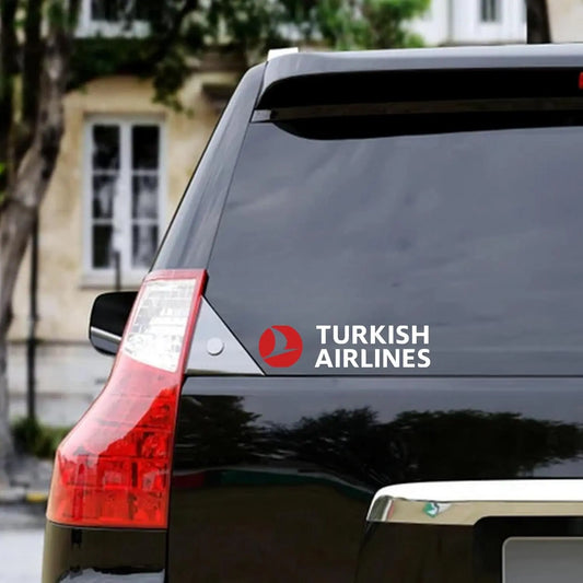 Sticker Master Turkish Airline Motorsiklet,Kask,Laptop,Motor Ve Oto Araç Sticker 18 X 5 Cm Sticker Master