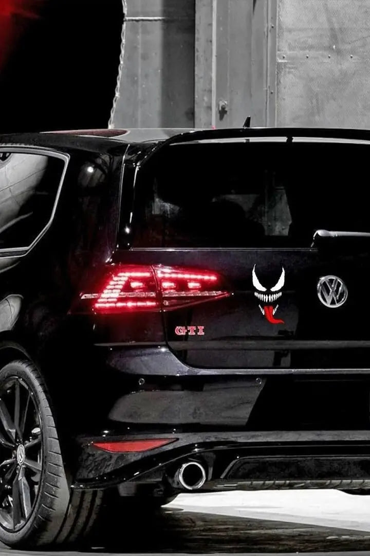 Sticker Master Venom Motorsiklet,Kask,Laptop,Motor Ve Oto Araç Sticker 11X20 Cm Sticker Master